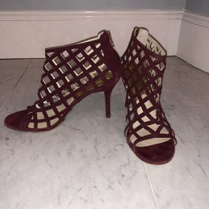 Burgundy Heels